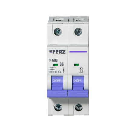 FMB-B 6kA 2P 06 х-ка B Автоматический выключатель